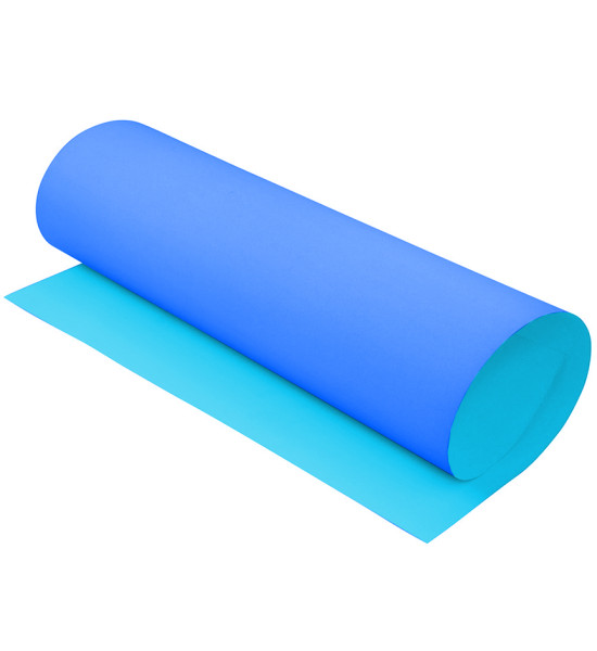 Cartulina de Colores, Tamaño 50 cm x 65 cm (20" x 25"), 180 gsm, Bicolor Celeste / Azul, Unidad